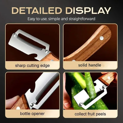 ✨🔥2-PACK Multi-Functional Vegetable Peeler for Kitchen