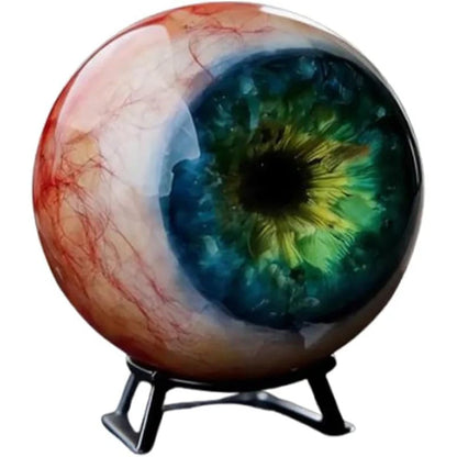 👁️ Hyper-Realistic Monster Eye Decor – Resin Art Ornament for Unique Spaces