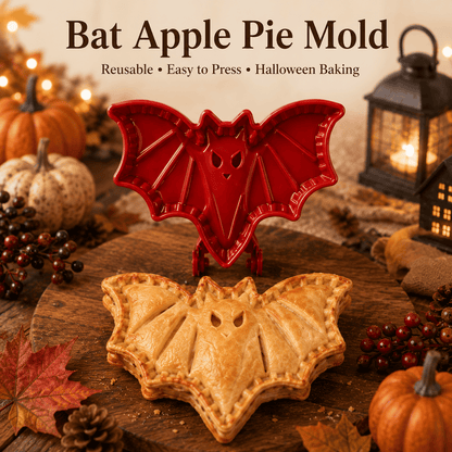 🎃 8-Piece Halloween Mini Hand Pie Mold Set – Spooky Pastry Cutters & Presses