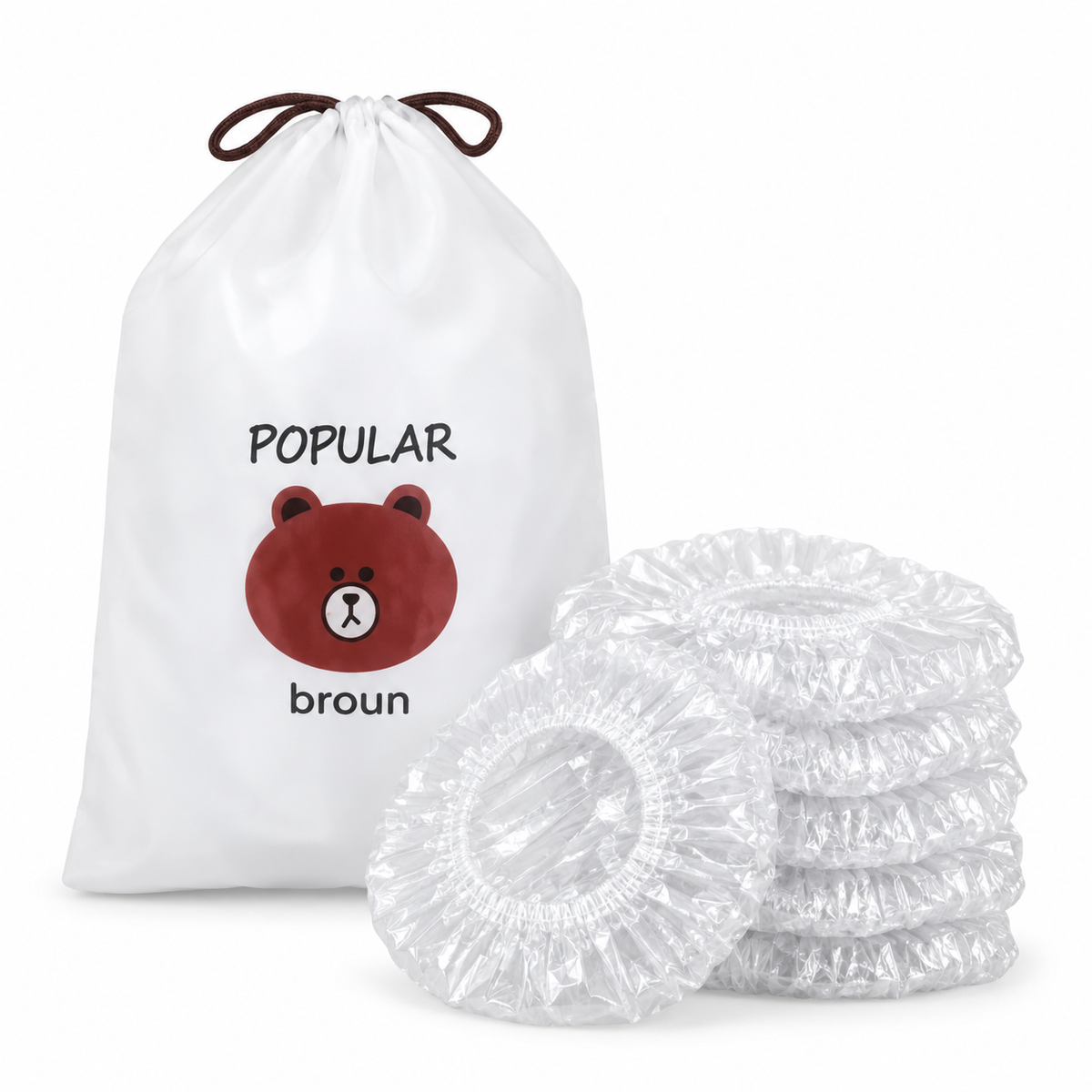 🔥Buy 2 Get 1 Free Now ✨Disposable Food Covers Fresh Keeping Bags (100pcs)🌿
