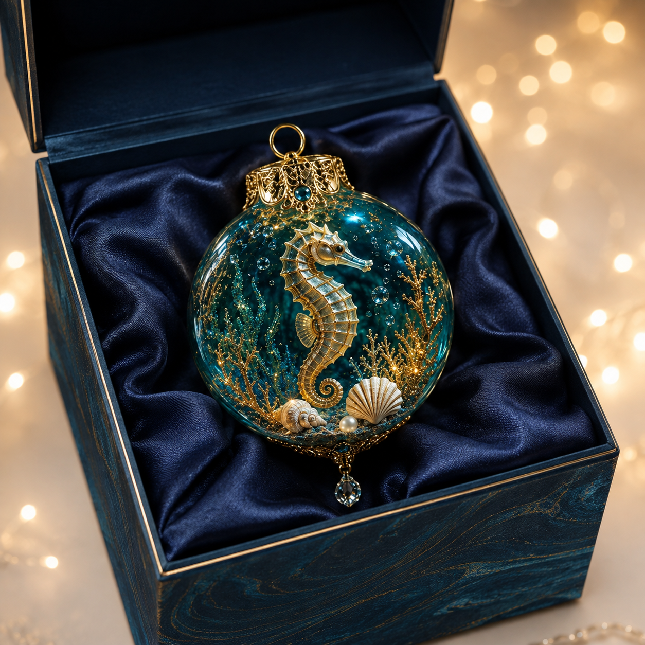 🌊🐢Ocean Wonders Christmas Ornament Collection | ✨Discover A World Beneath The Waves