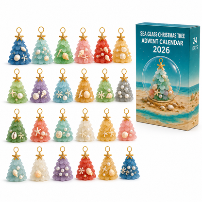 🌊 Mystery Coastal Christmas Tree Advent Calendar– A Magical Surprise in Every Box 🎄✨