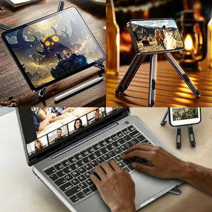 🚀 HOT SALE🔥 Magnetic Tablet Stand — Strong Suction & Foldable Design