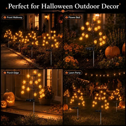 🔥HOT DEAL – 50% OFF🎃 Pumpkin Solar Stake Lights