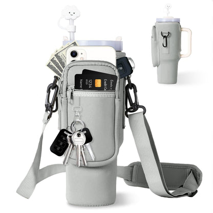 🔥 Hot Sale 50% OFF | 🥤 Water Bottle Carrier Bag for 40oz Tumblers | Stay Hydrated Anywhere