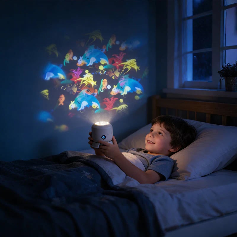 🔥Last Day 50% Off🔥💡Dynamic rotating LED light projector