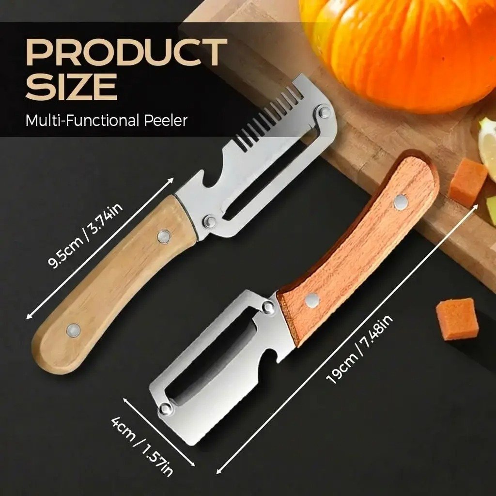 ✨🔥2-PACK Multi-Functional Vegetable Peeler for Kitchen
