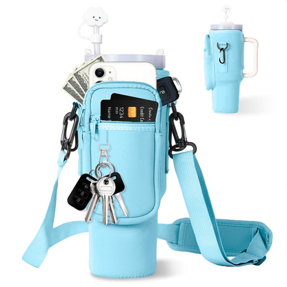 🔥 Hot Sale 50% OFF | 🥤 Water Bottle Carrier Bag for 40oz Tumblers | Stay Hydrated Anywhere