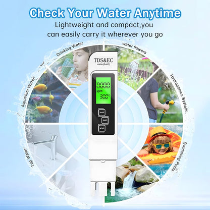 🔥Last Day 45% OFF🔥2026 All-New 4 in 1 Digital Water Tester