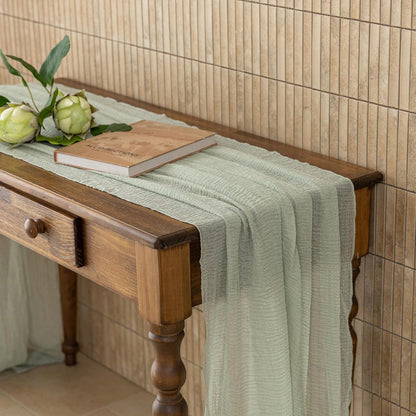 Cheesecloth Table Runner 120 Inches for Party Home Decorations