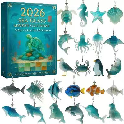 🌊🧝‍♂️2026 Collectible Advent Calendar – 24 Themed Surprises & Gifts 🎄✨