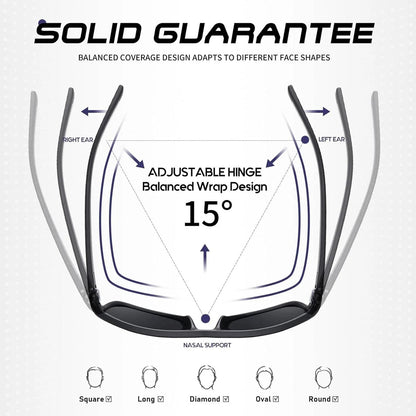 🚴🕶️ Unisex Polarized Sunglasses – Outdoor Glasses for Driving & Sports ✨