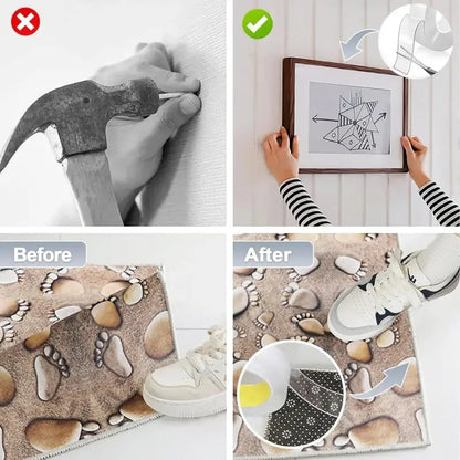 🔥 Hot Sale: Clear Double-Sided Tape ✨