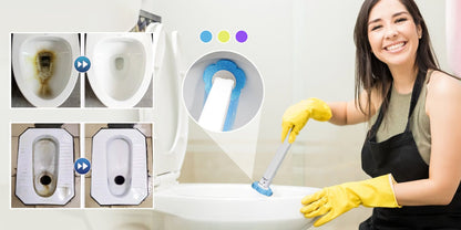 👉 Disposable Toilet Cleaning Brush — Hygienic, Easy & Mess-Free