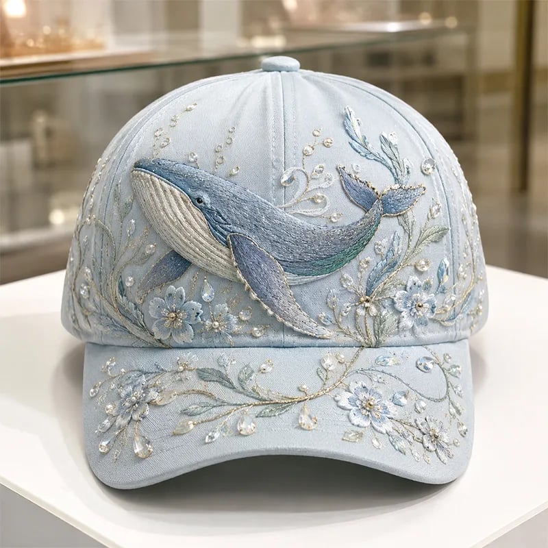 🔥 Last Day 49% OFF – 🌊 Ocean Creatures Printed Cap