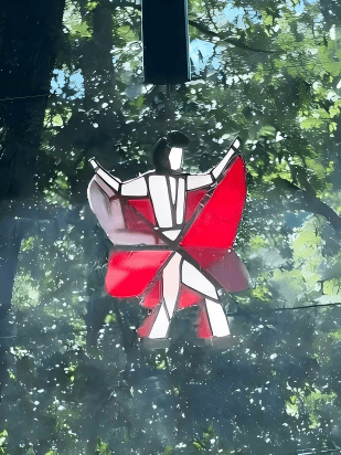 🔥LAST DAY 49% OFF - The Memphis Melody💃🤘 Handmade Stained Glass Spinner