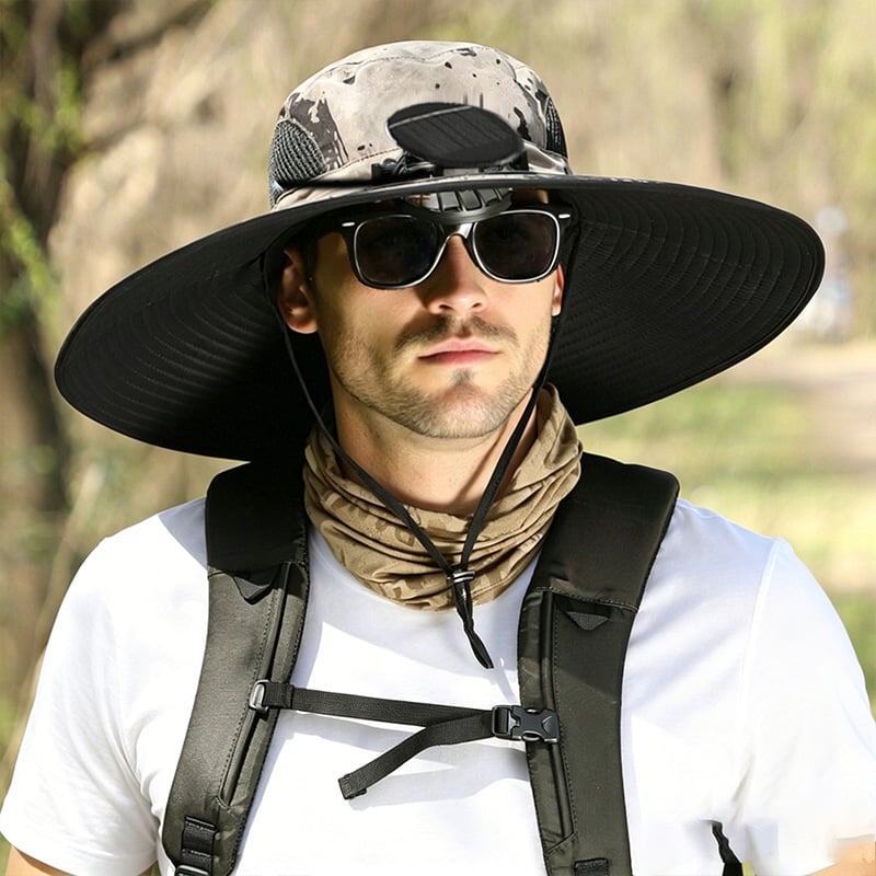 🌞 49% OFF Summer Deal | Ultralight Solar Fan Sun Hat ⚡ Lighter Than a Baseball, Built for Outdoor Cooling