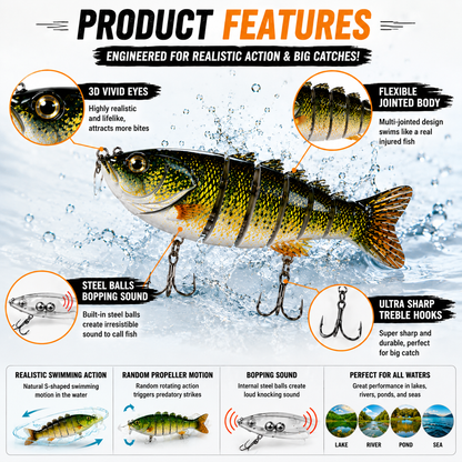 🔥HOT sales🔥Bionic Lure —Catch Big Fish Fast! 🎣