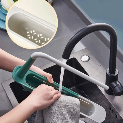 Telescopic Sink Storage Rack✨