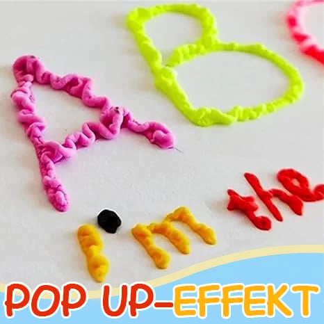 🎁🔮Magic Pen – Draw in 3D with a single stroke!🎄 DIY bubble "popcorn" effect drawing pens – Buy 3 Get 2 🔥