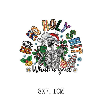 15PCS Christmas Mystery DTF Transfer Bundle – Ready to Press Holiday Designs for Festive DIY Creations