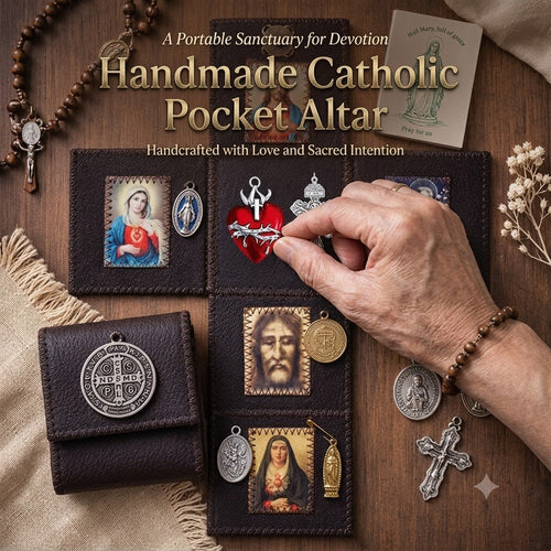 🙏 Limited-Time 49% OFF | Portable Catholic Altar ✝️ A Sacred Prayer Companion for Home & Travel
