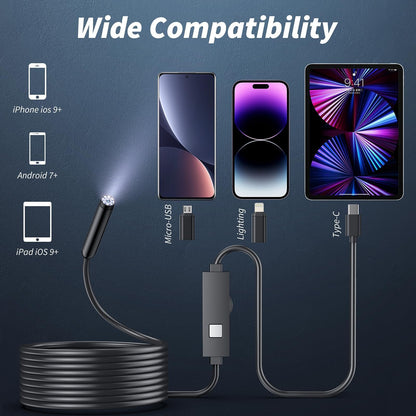 🔥🔦Endoscope Camera with Light