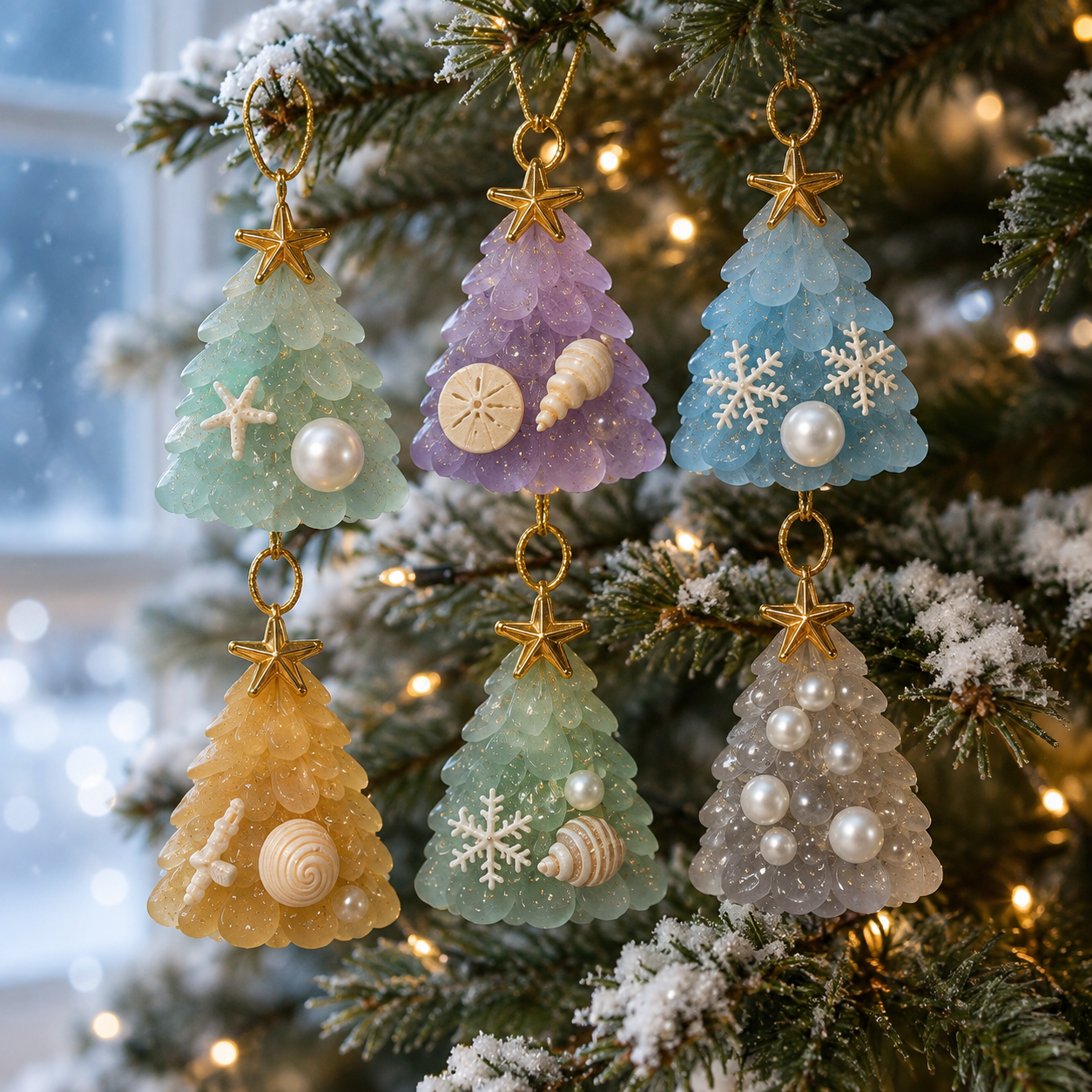 🌊 Mystery Coastal Christmas Tree Advent Calendar– A Magical Surprise in Every Box 🎄✨