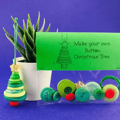 🔥Buy 1 Get 1 Free🎅☃️ DIY Button Ornament Kits