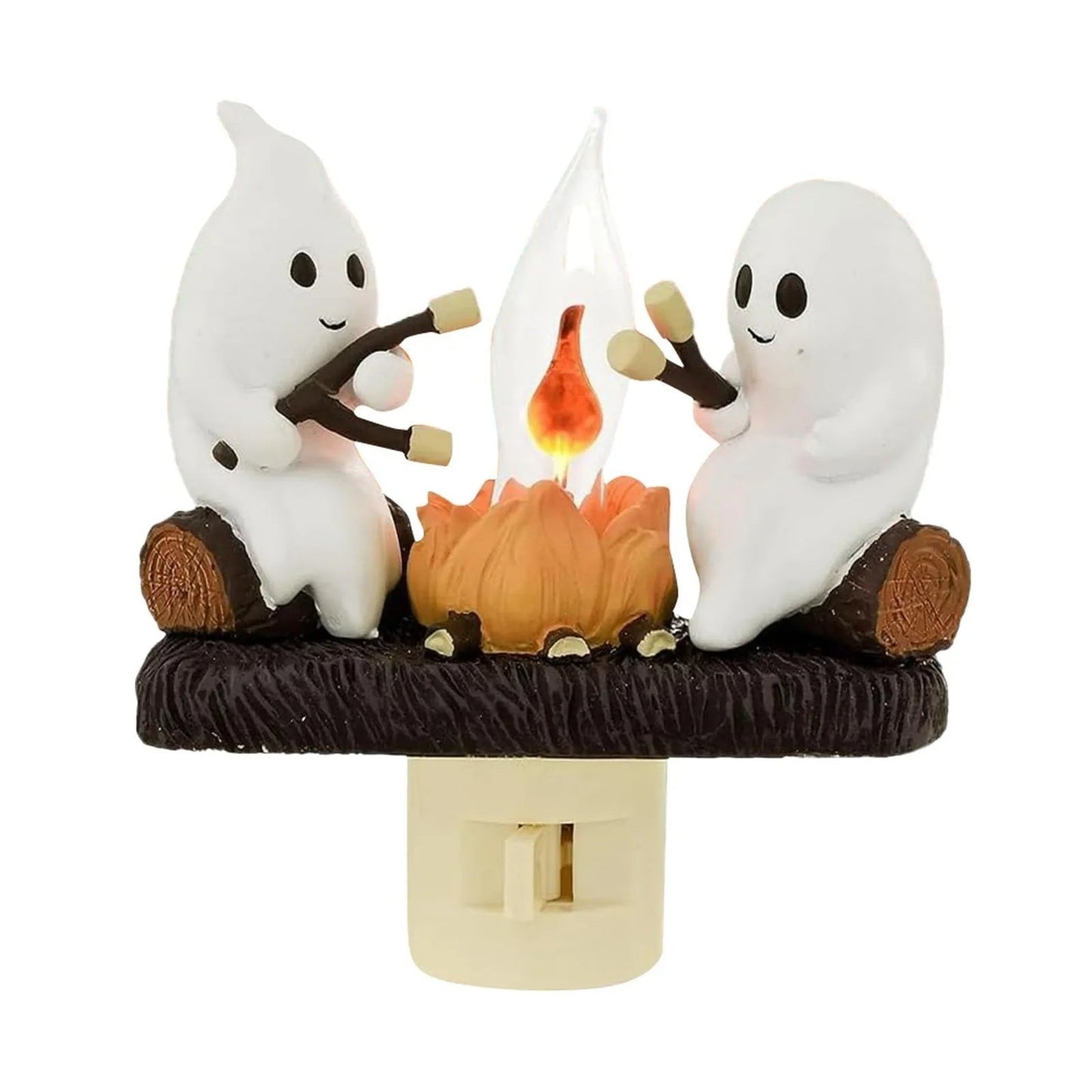 🔥Last Day Sale Price | 2026 Ghost Campfire Flickering Nightlight✨🔥👻