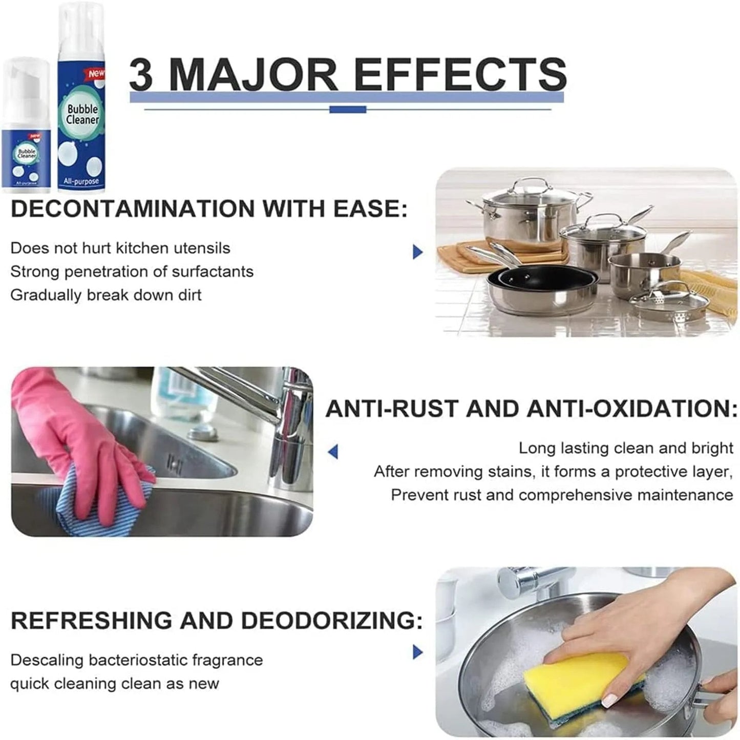 ⏰Buy 2 Get 1 Free🫧All-Purpose Foaming Heavy Oil Stain Cleaner