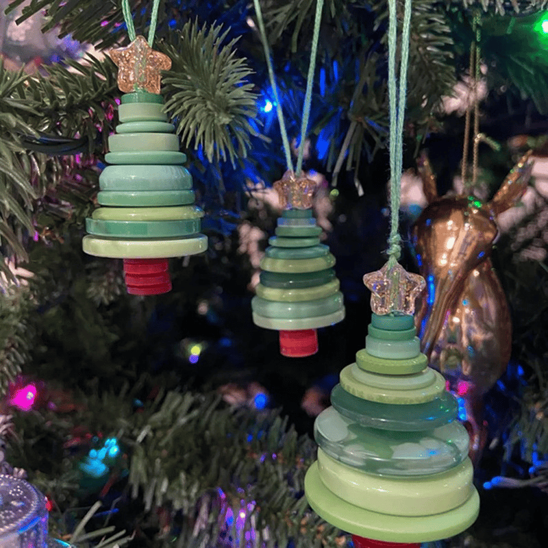 🔥Buy 1 Get 1 Free🎅☃️ DIY Button Ornament Kits