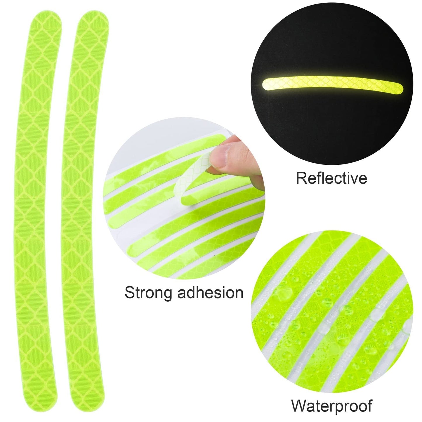 💥💥💥Buy 3 Get 5 Free💥💥💥20 PCS Creative Wheel Hub Rim Reflective Stickers