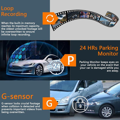 🎁🎁🎁Over 49% OFF🔥🔥2026 Newest Full View Car Dashcam System