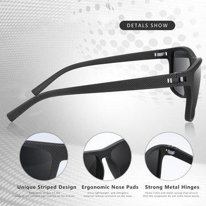 🚴🕶️ Unisex Polarized Sunglasses – Outdoor Glasses for Driving & Sports ✨