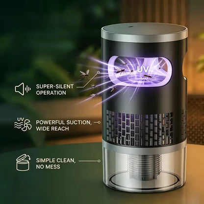 🔥 Hot Sale🦟 Indoor Flying Insect Trap — Quiet Light & Suction Bug Catcher