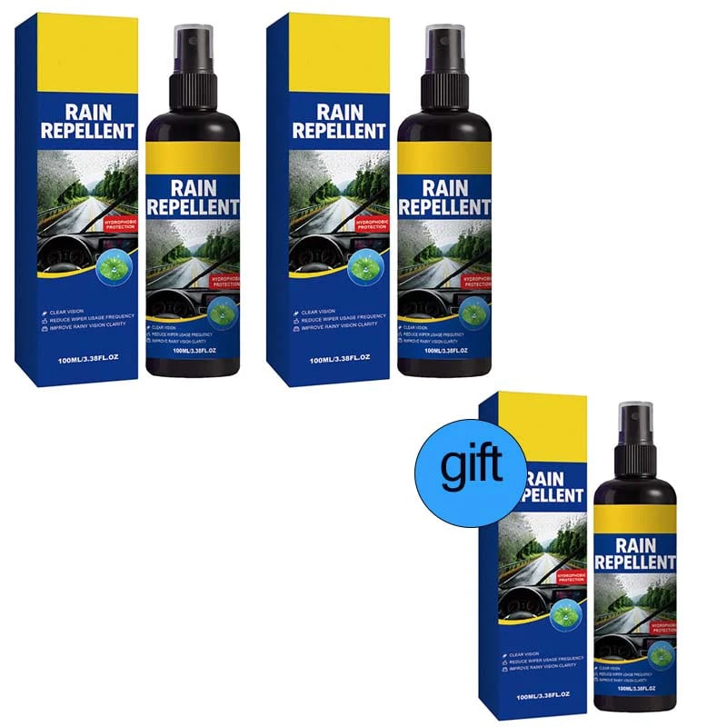 🔥 Hot Sale 50% OFF | 🚗 Crystal Clear Windshield Rain Repellent Spray | Keep Your View Clear in Wet Weather