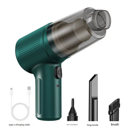 💯 🔥Wireless  Handheld Car Vacuum Cleaner Portable Cordless , Vacuum Cleaner with Multi-Nozzles