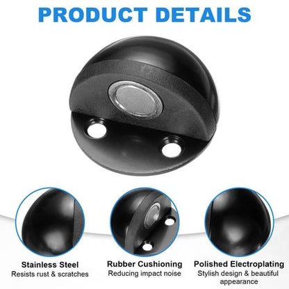 🔥HOT SALE🔥Hidden Stainless Steel Rubber Dual-use Door Stopper Door Holders