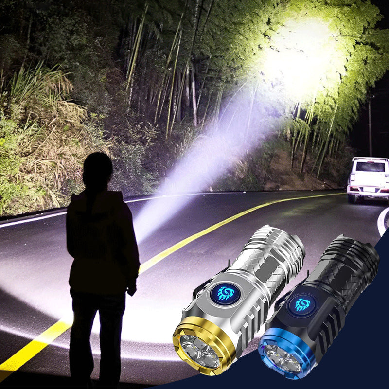👾 Hot Sale 49% OFF 🔥 | Three-Eyed Monster Flashlight 🔦 Mini Portable Light for Bags, Keys & Fun