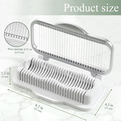 🔥LAST DAY 50% OFF🔥Egg Slicer for Hard Boiled Eggs Banana Slicer