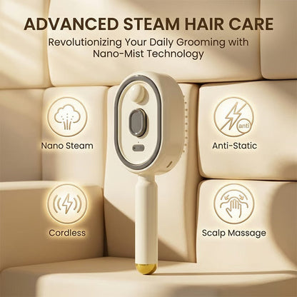🔥Last Day Sale 55% OFF 🔥Electric Spray Air Cushion Massage Comb
