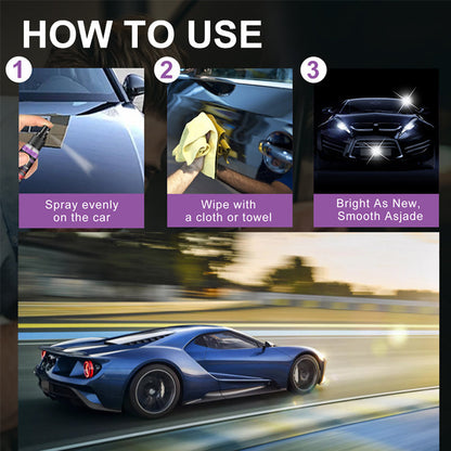 🚗 3-in-1 High Protection Car Spray 🔥