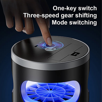 🔥 50% OFF Indoor Flying Insect Trap – Light & Suction Bug Catcher
