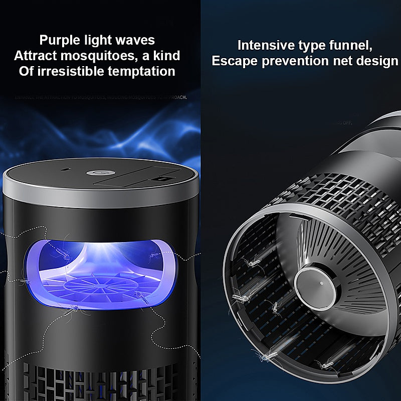 🔥 50% OFF Indoor Flying Insect Trap – Light & Suction Bug Catcher