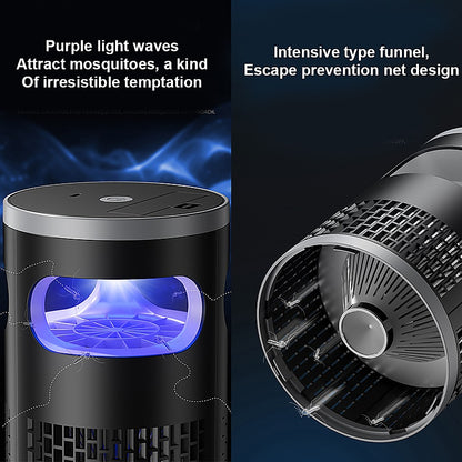 🔥 50% OFF Indoor Flying Insect Trap – Light & Suction Bug Catcher