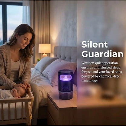 🔥 50% OFF Indoor Flying Insect Trap – Light & Suction Bug Catcher