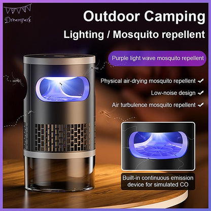 🔥 50% OFF Indoor Flying Insect Trap – Light & Suction Bug Catcher