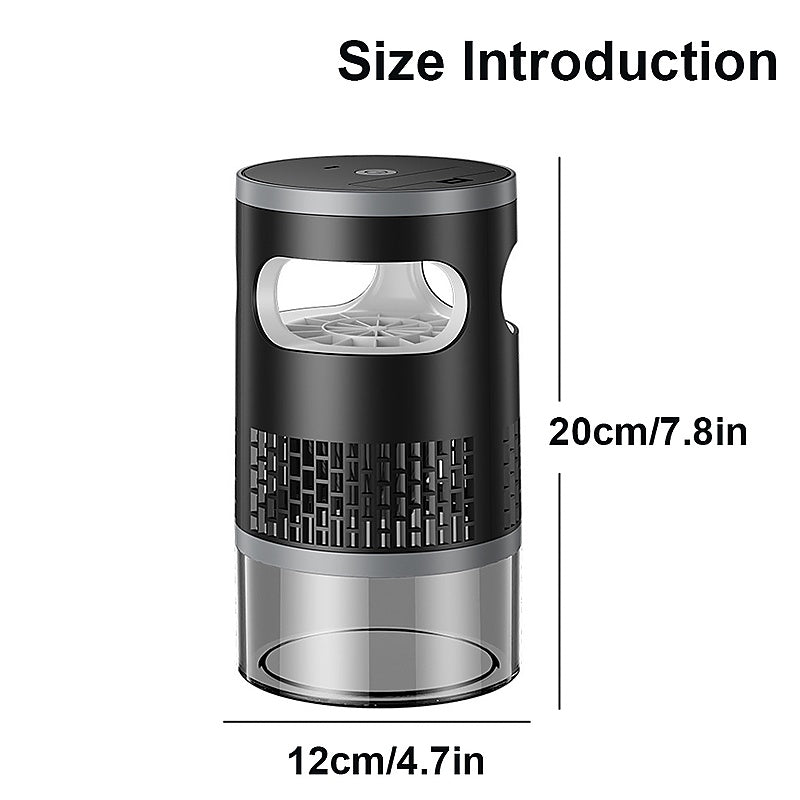 🔥 50% OFF Indoor Flying Insect Trap – Light & Suction Bug Catcher