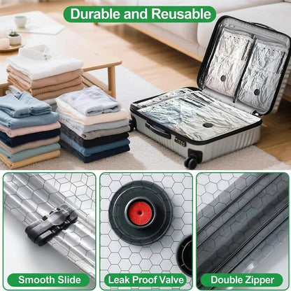 🥳2026 HOT SALE💥50% OFF NOW✨Cordless Travel Vacuum Storage Compression Bag Set